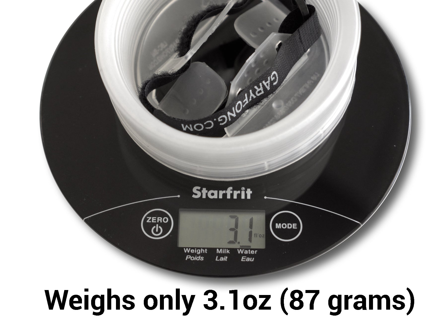 Lightsphere Weighs 3.1 Ounces