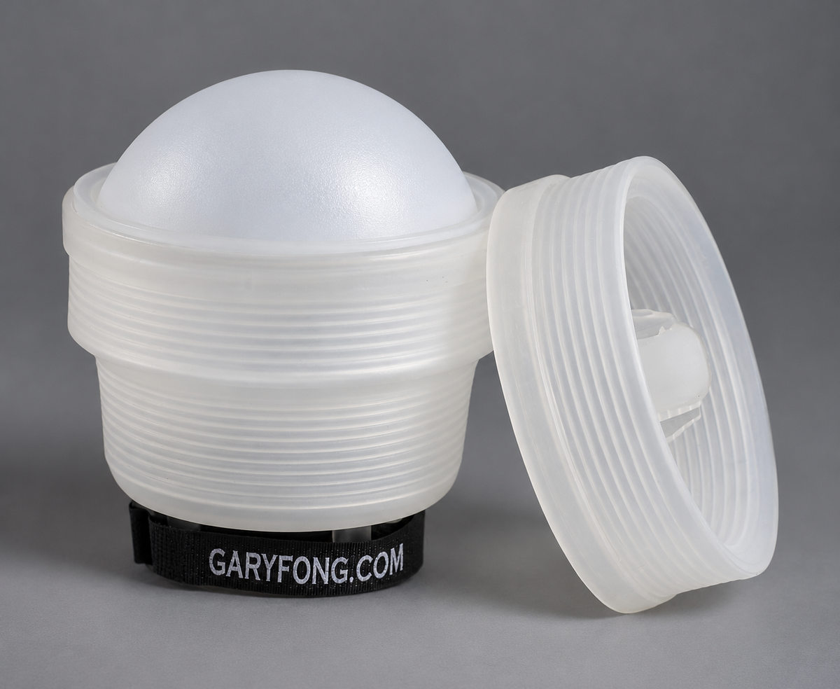 Lightsphere® Collapsible Generation 5 - Fits Most Flashes, Including Round Heads (e.g. Godox V1,Profoto A1X))
